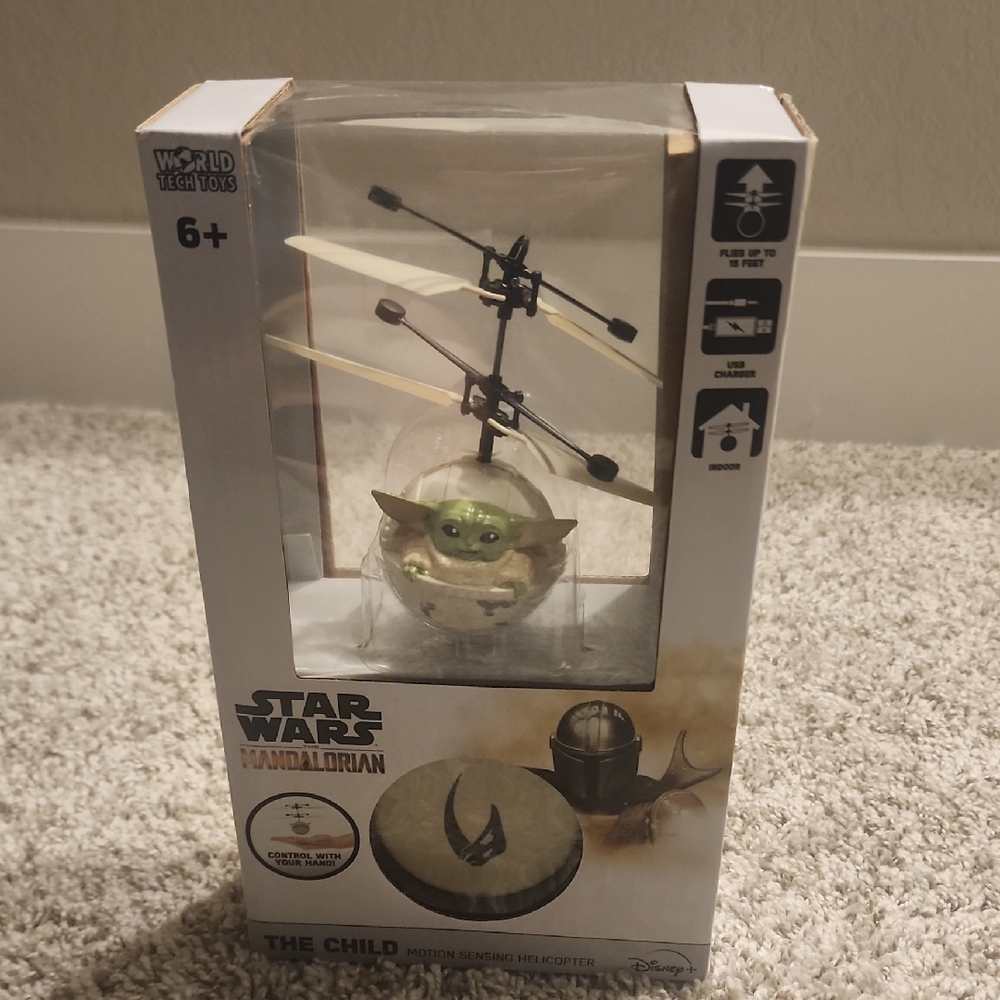Star Wars Mandalorian Motion Sensing Helicopter